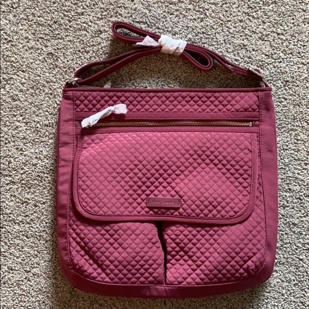 Mailbag In Microfiber Microfiber Hawthorn Rose